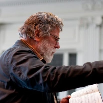 Neely Bruce conducting from The Sacred Harp, 2012
